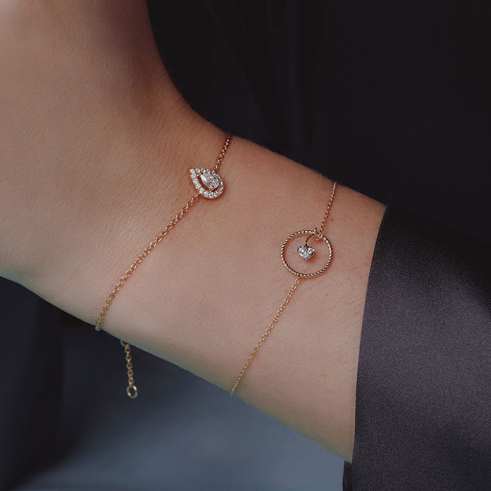 18 K Rose Gold