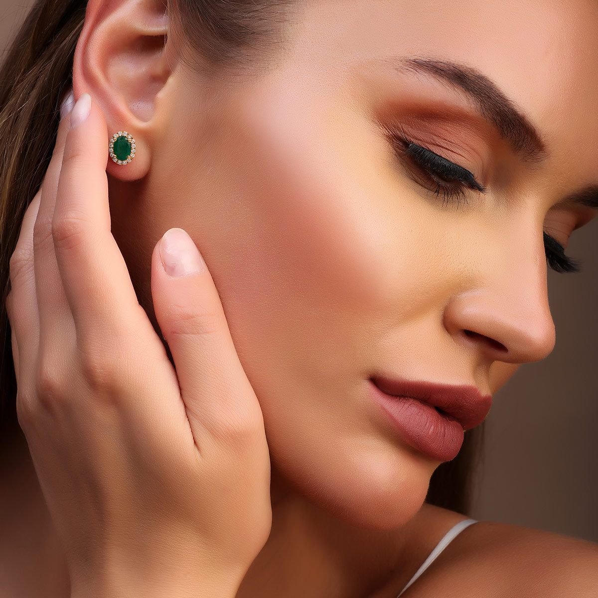 18 K Yellow Gold Emerald