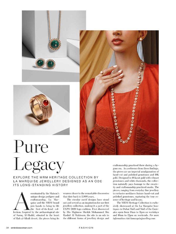 Emirates Woman: Pure Legacy