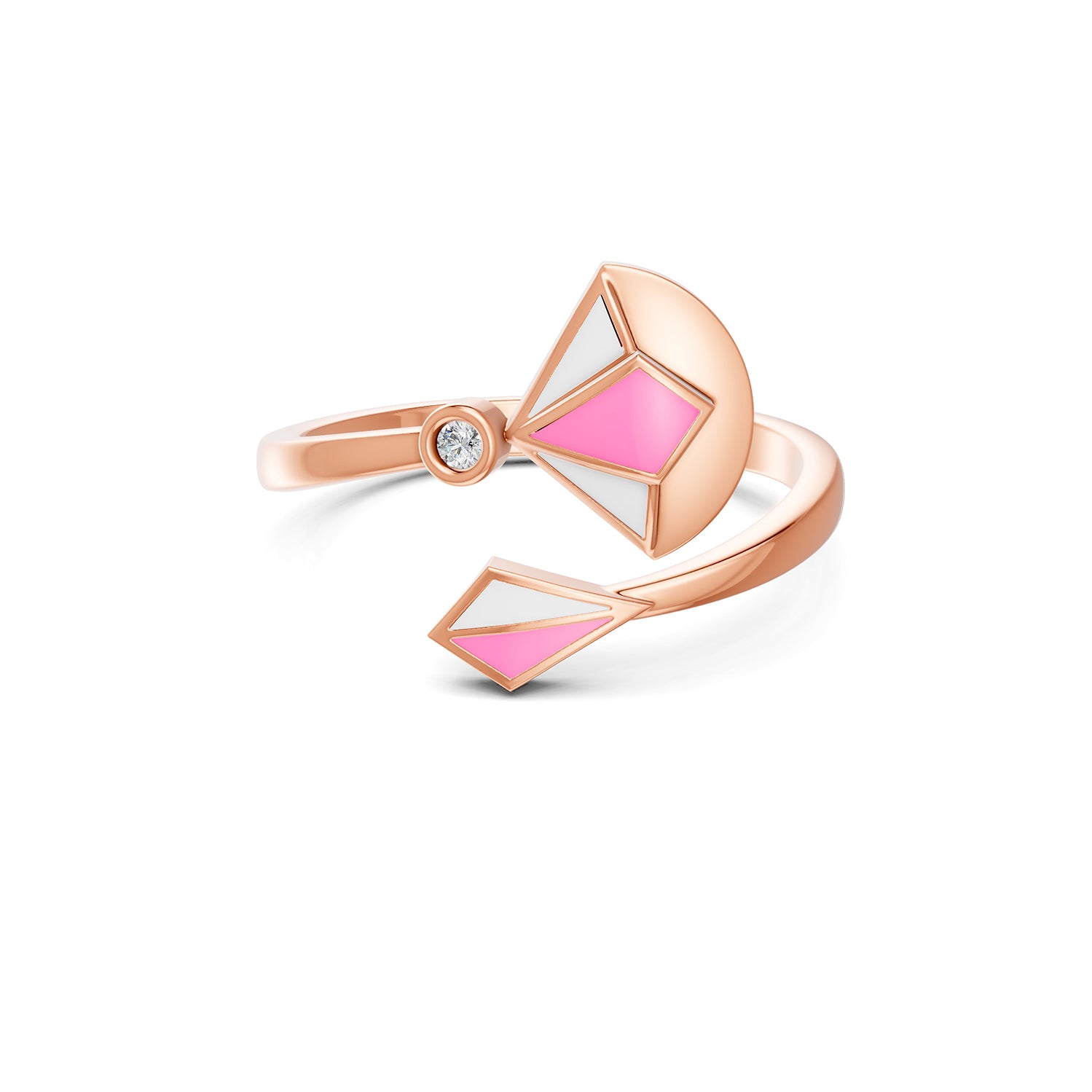  18K Rose Gold Carnation Pink