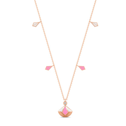 18K Rose Gold Carnation Pink