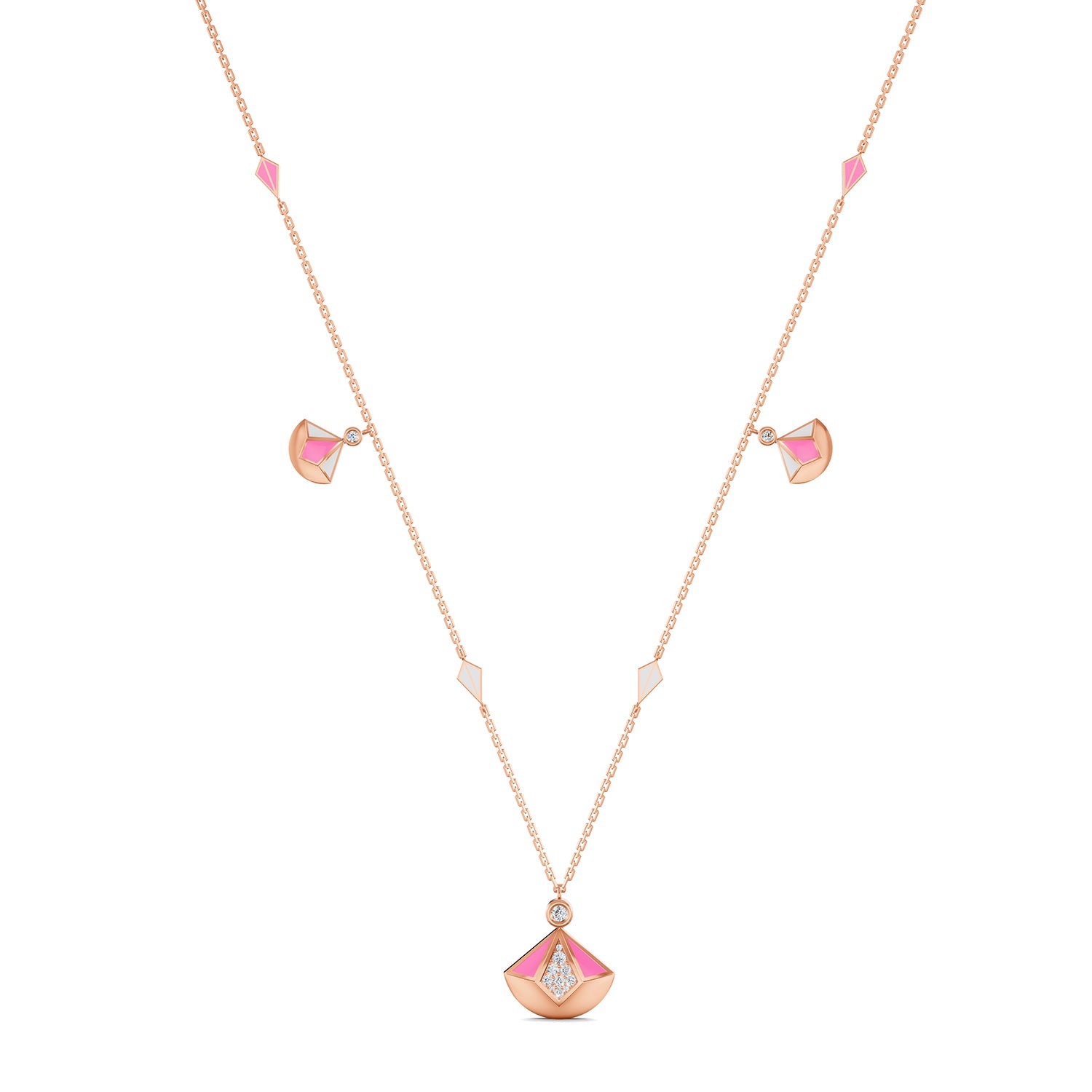 18K Rose Gold Carnation Pink