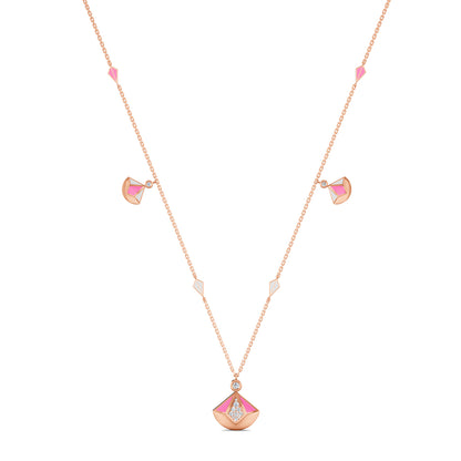 18K Rose Gold Carnation Pink