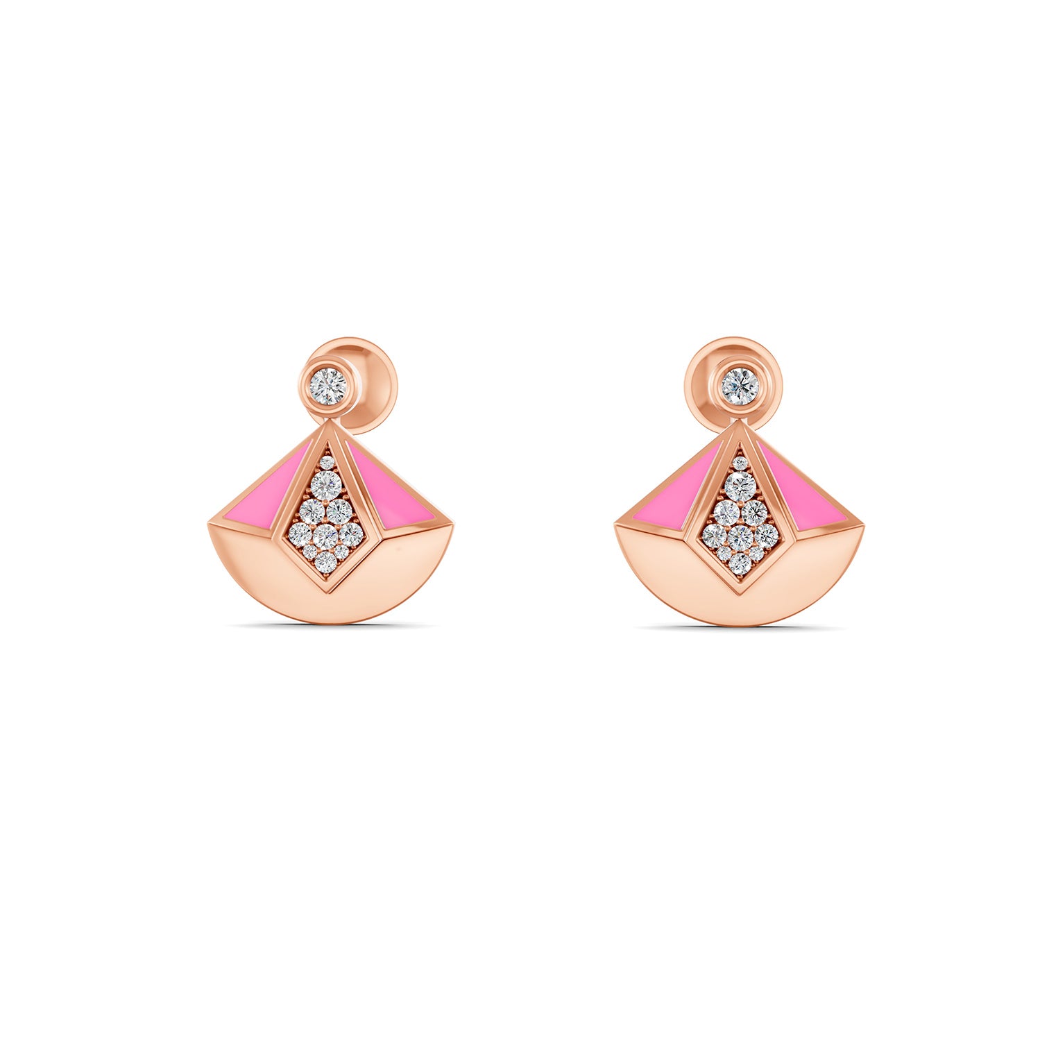 18K Rose Gold Carnation Pink