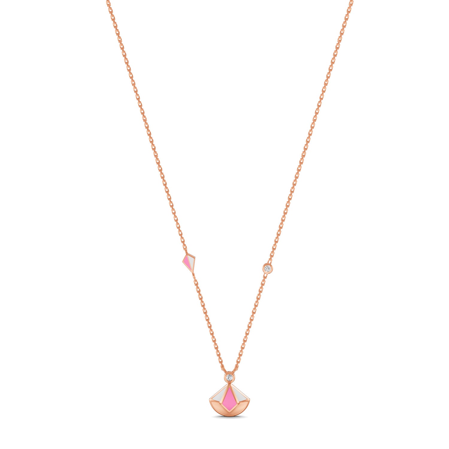 18K Rose Gold Carnation Pink