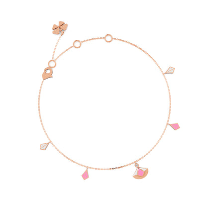18K Rose Gold Carnation Pink