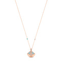 18K Rose Gold Capri Blue