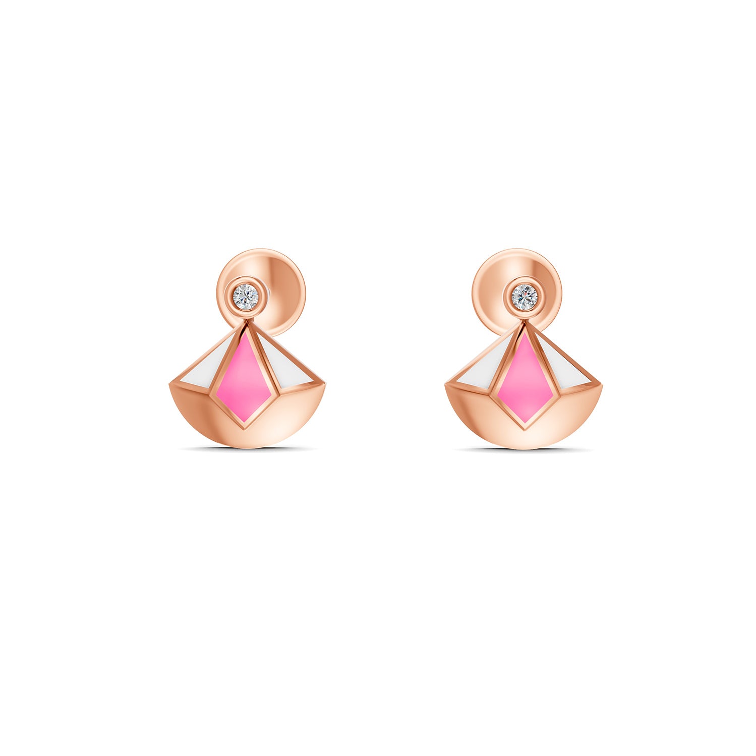 18K Rose Gold Carnation Pink