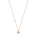 18K Rose Gold Capri Blue
