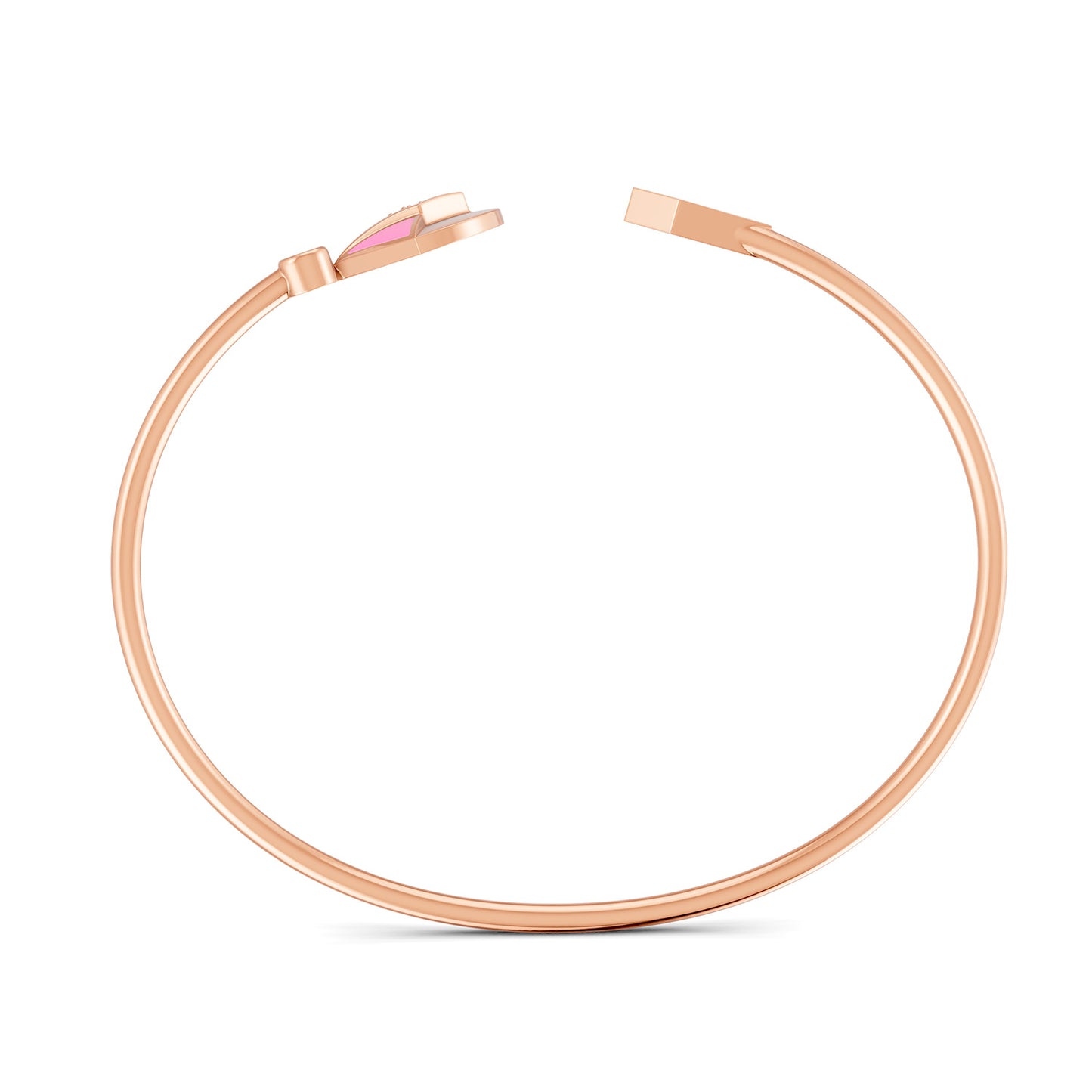 18K Rose Gold Carnation Pink
