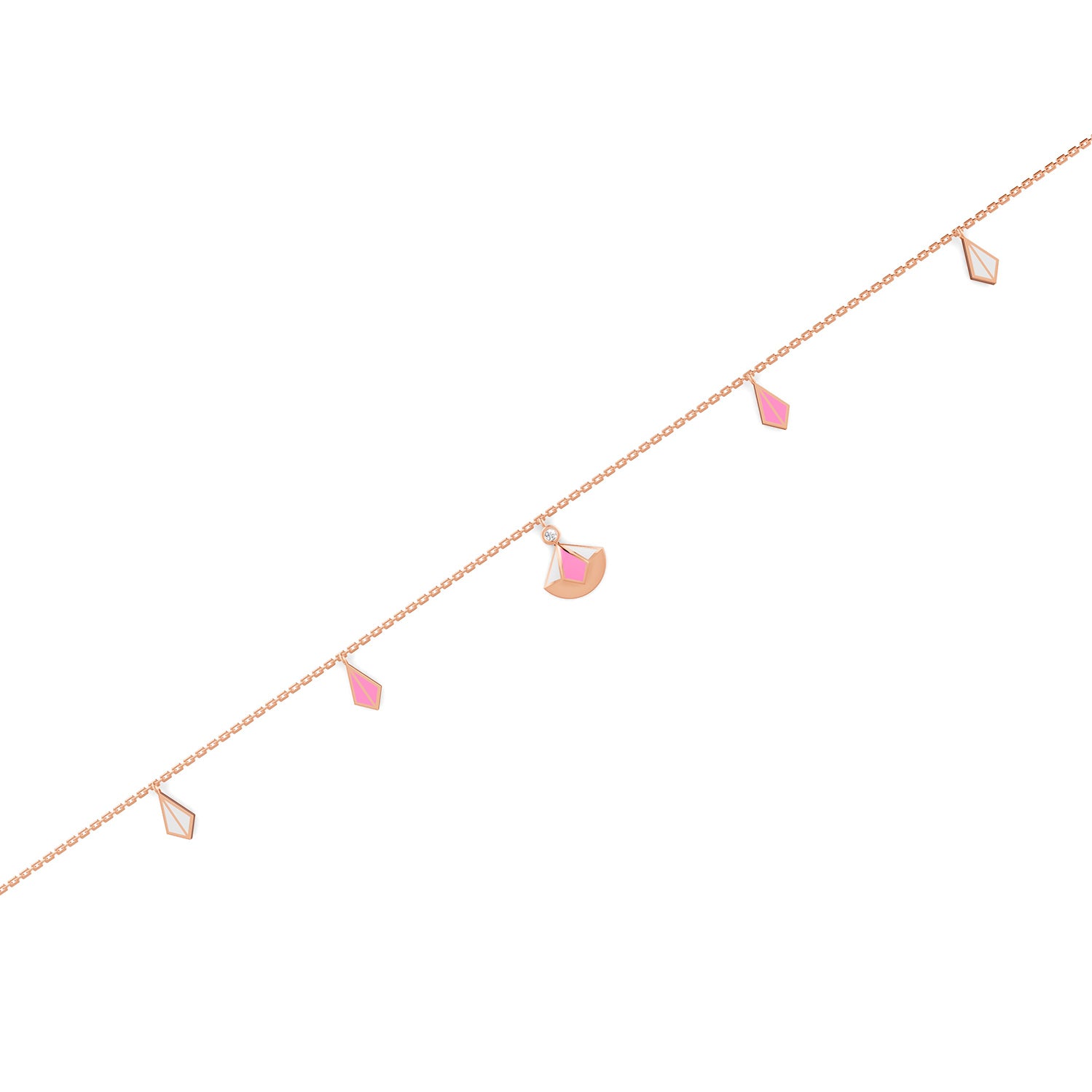 18K Rose Gold Carnation Pink