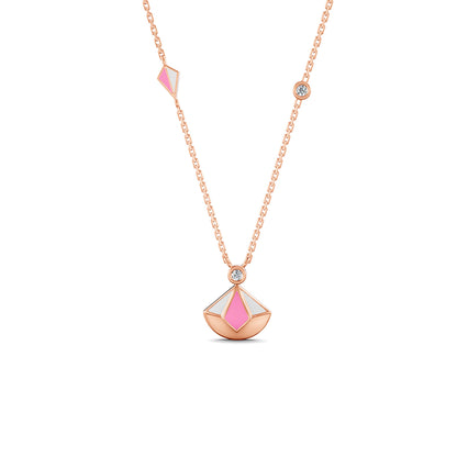 18K Rose Gold Carnation Pink