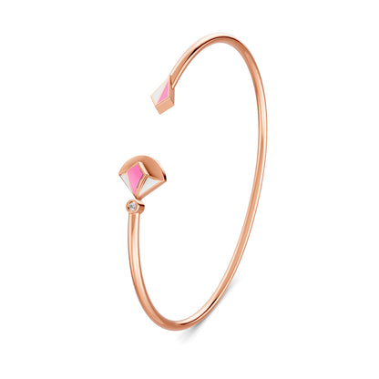 18K Rose Gold Carnation Pink
