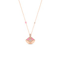 18K Rose Gold Carnation Pink