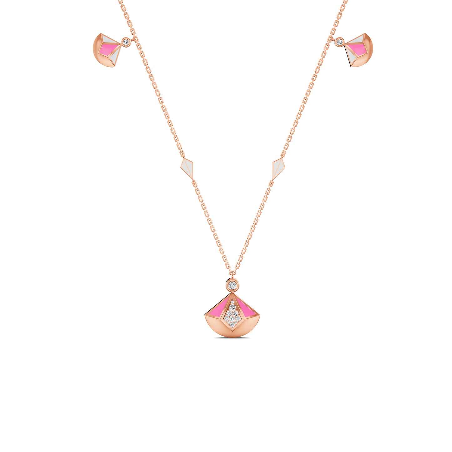 18K Rose Gold Carnation Pink
