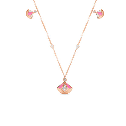 18K Rose Gold Carnation Pink