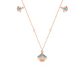 18K Rose Gold Capri Blue