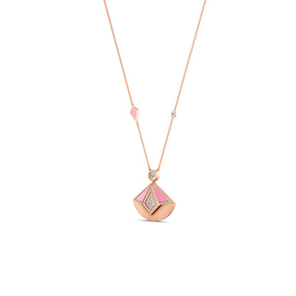 18K Rose Gold Carnation Pink