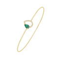 18 K Yellow Gold Emerald