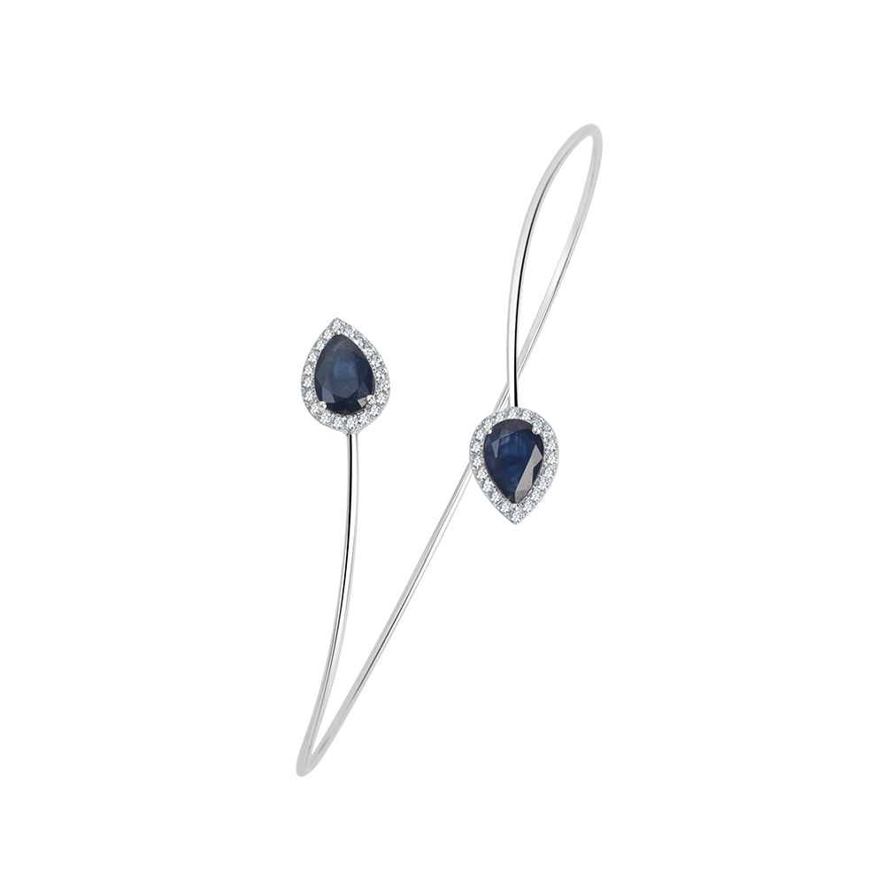 18 K White Gold