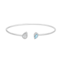 18 K White Gold