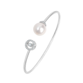 18 K White Gold