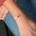 18 K White Gold Sapphire
