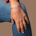 18 K White Gold