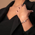 18 K White Gold
