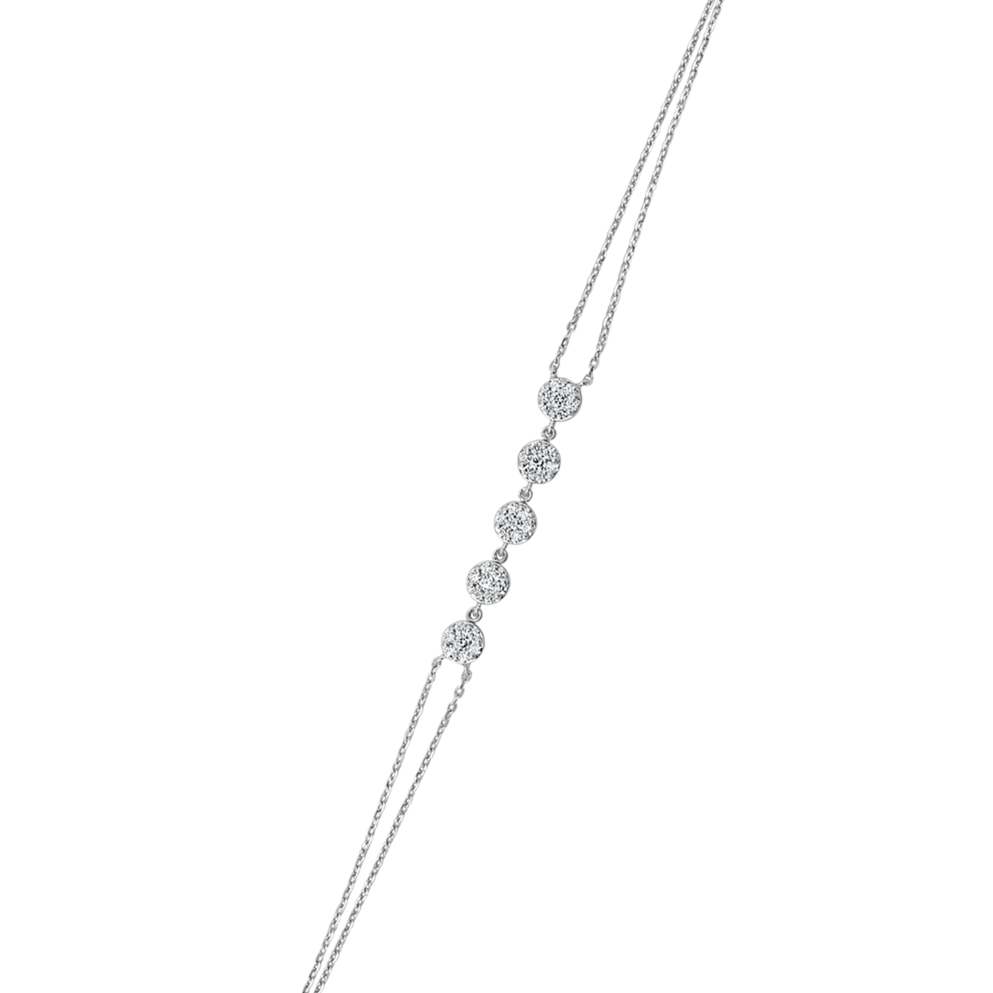 18 K White Gold