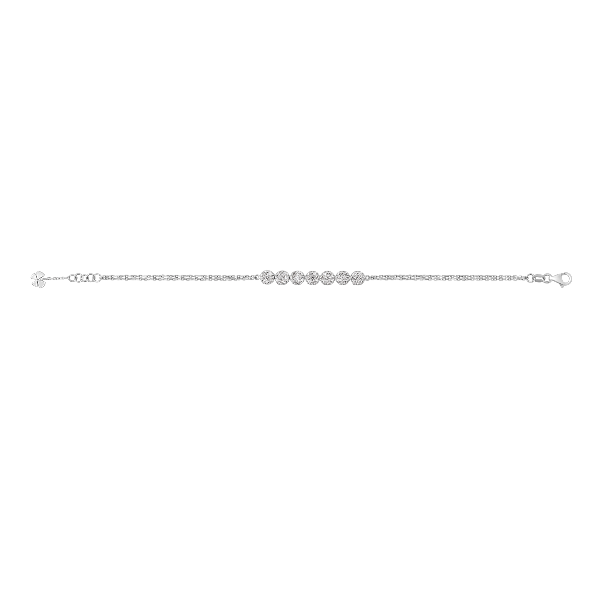 18 K White Gold