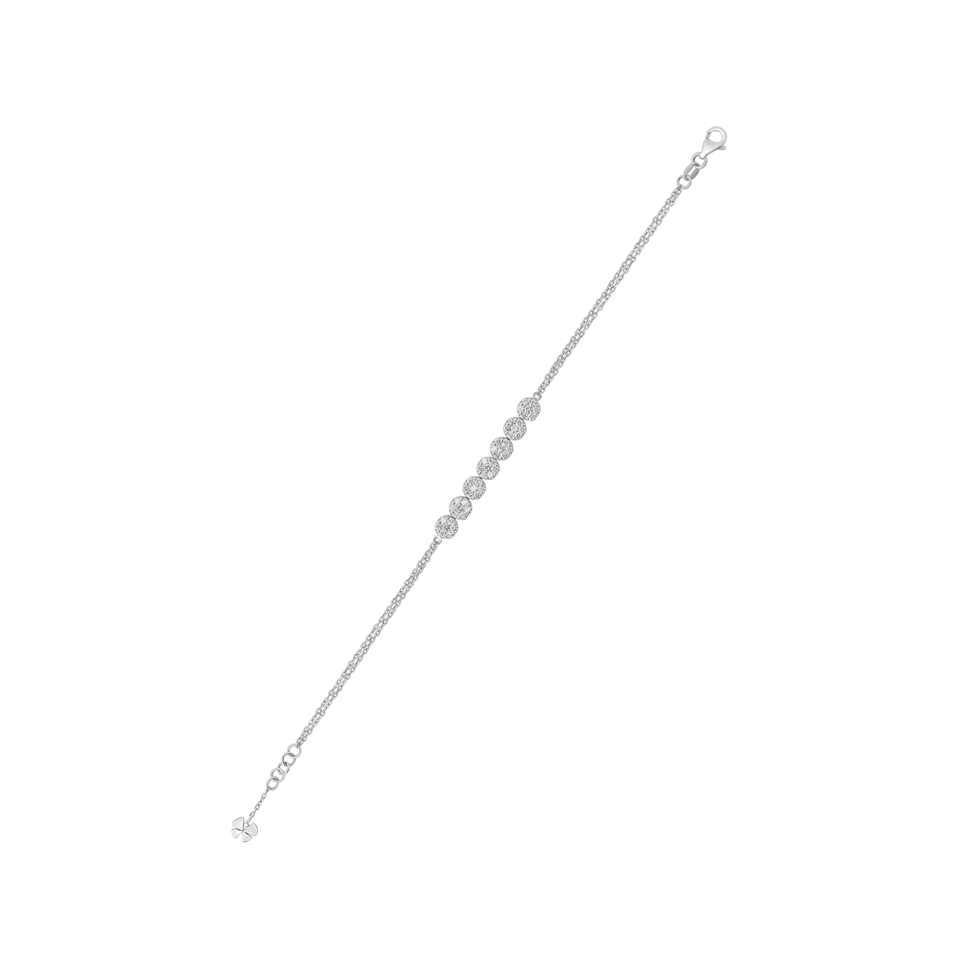18 K White Gold