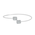 18 K White Gold