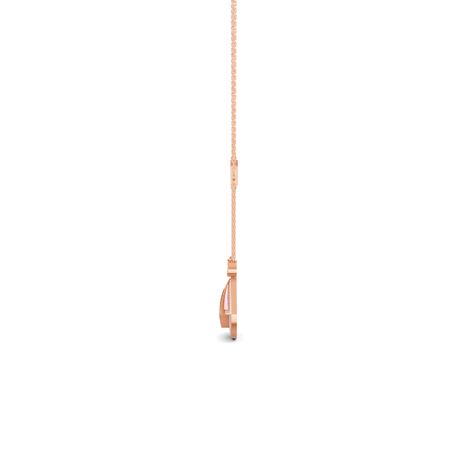 18K Rose Gold Carnation Pink