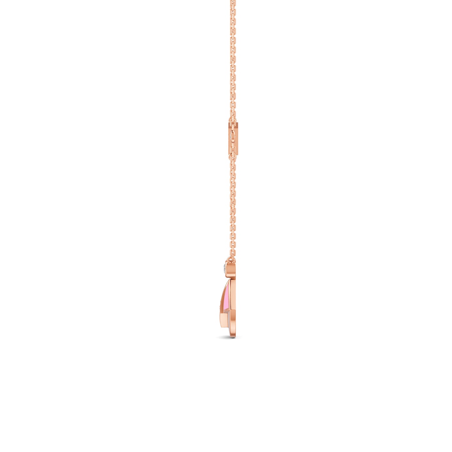18K Rose Gold Carnation Pink