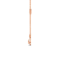 18K Rose Gold Capri Blue