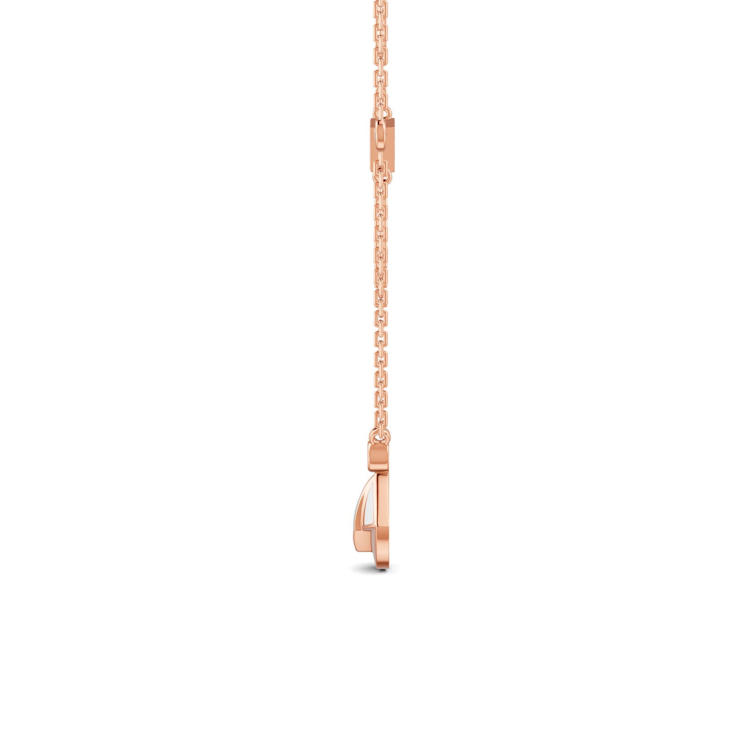 18K Rose Gold Capri Blue