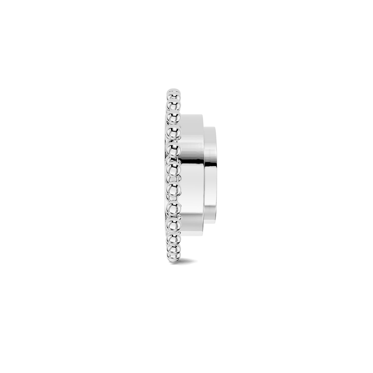 18 K White Gold
