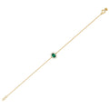 18 K Yellow Gold Emerald