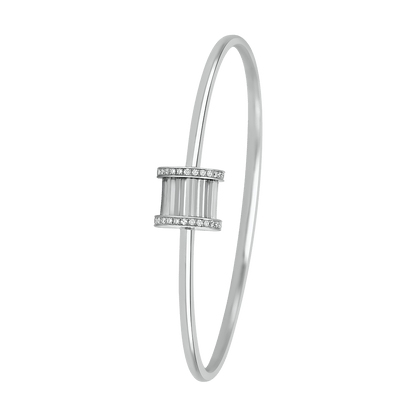 18 K White Gold