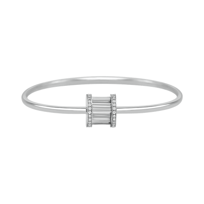 18 K White Gold
