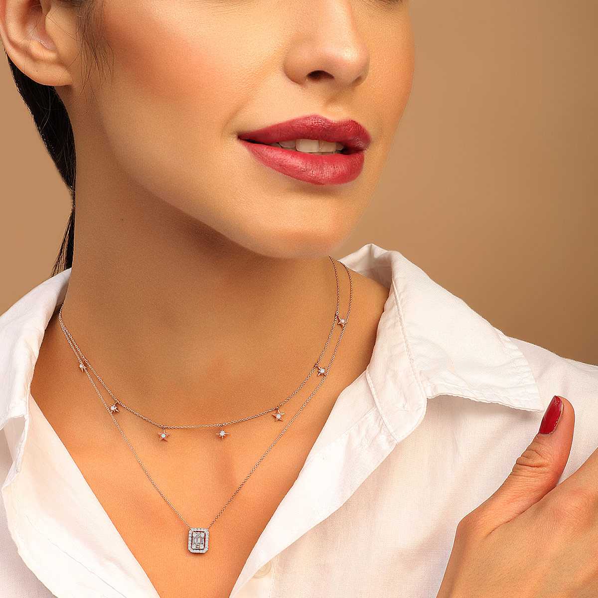 18 K Rose Gold