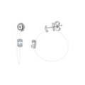 18 K White Gold