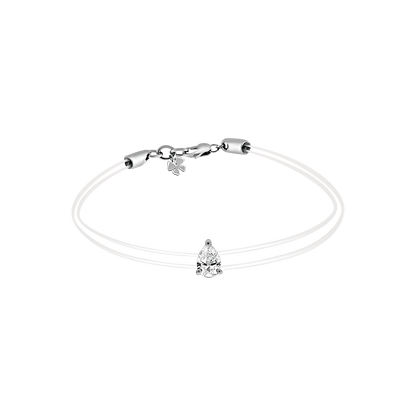 18 K White Gold