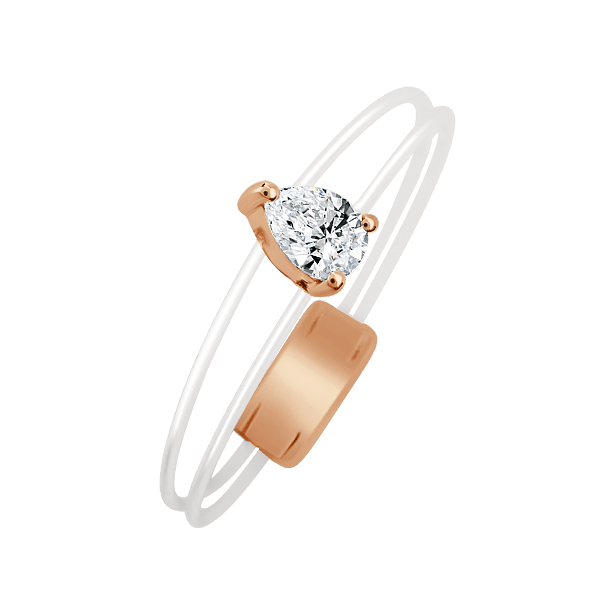 18 K Rose Gold