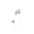 18 K White Gold