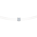 18 K White Gold