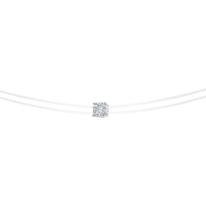 18 K White Gold