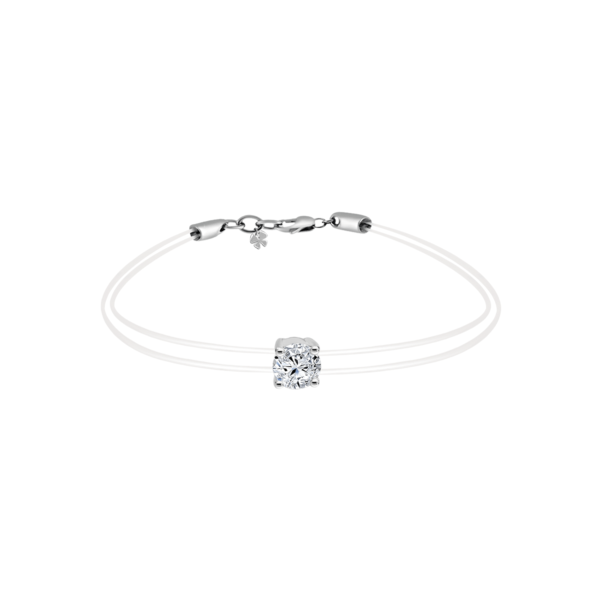 18 K White Gold