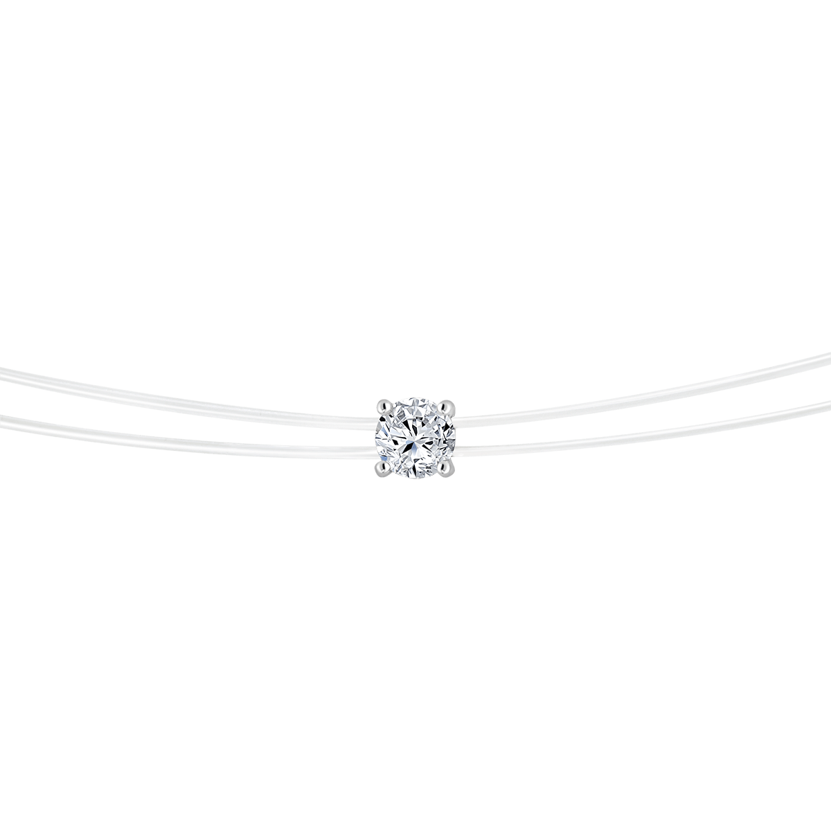 18 K White Gold